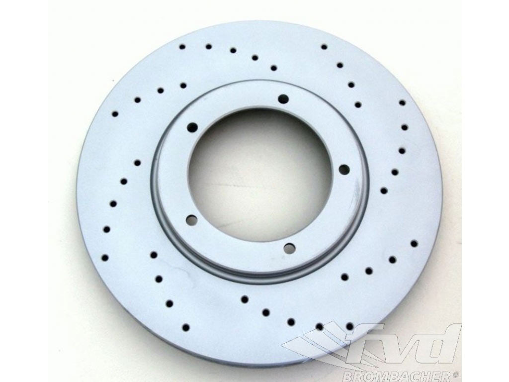 Drilled disc 911 84-89 (282x24mm)