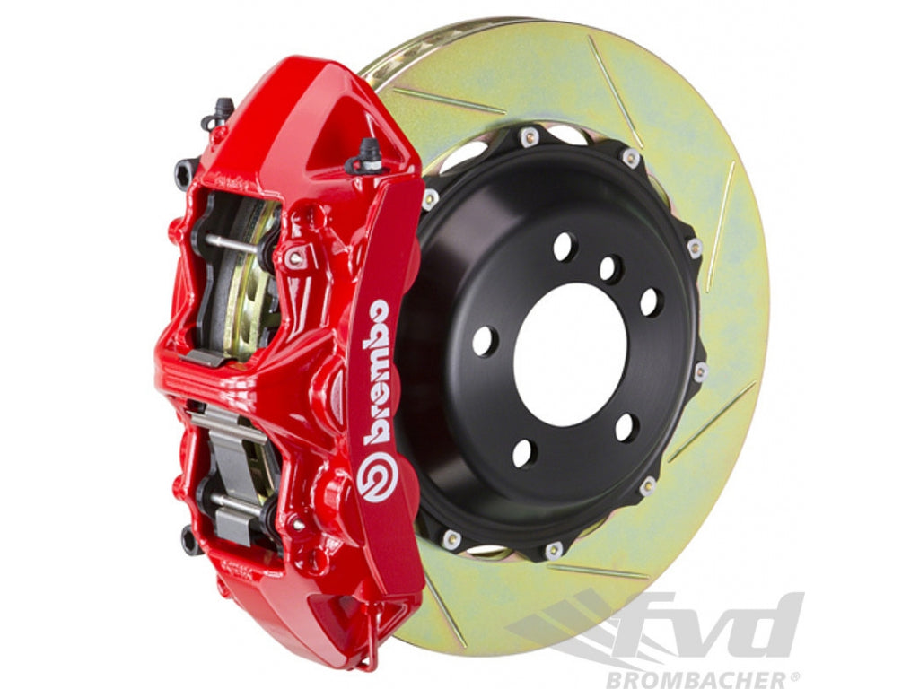 Sport Brake System - FRONT - BREMBO GT - 6 Piston - Slotted / Type 1 - 380 x 32 mm - Check PCCB