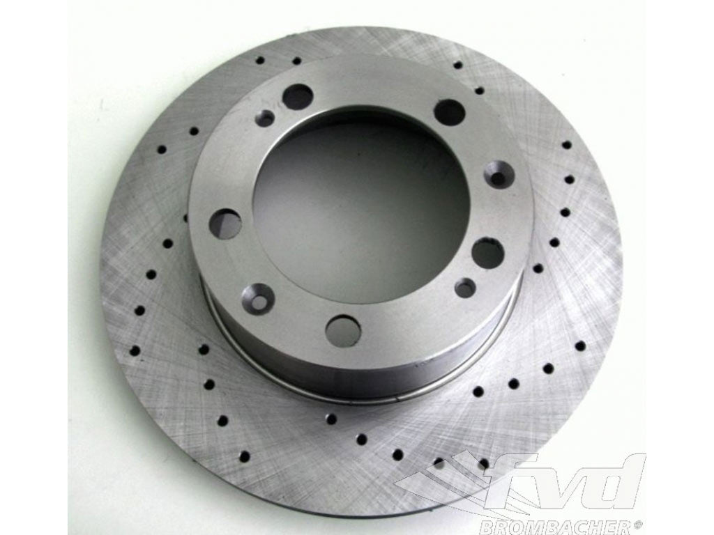 Drilled disc front 944/944S 87-89