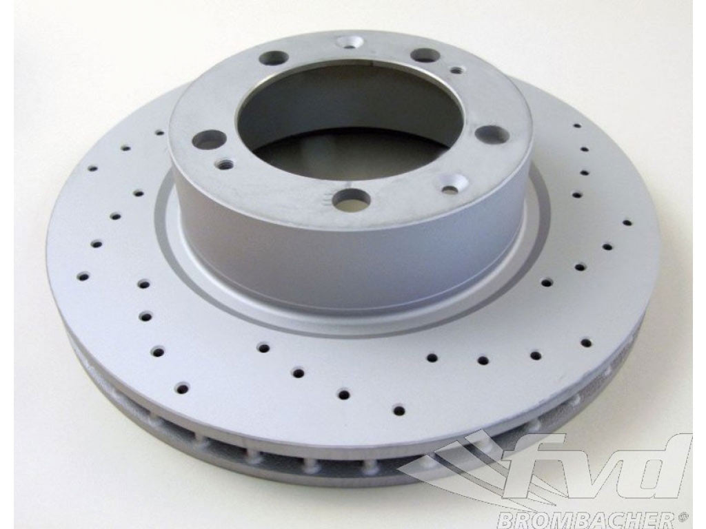 Drilled disc left 944turbo-89,S2-91,968-95 298x28mm