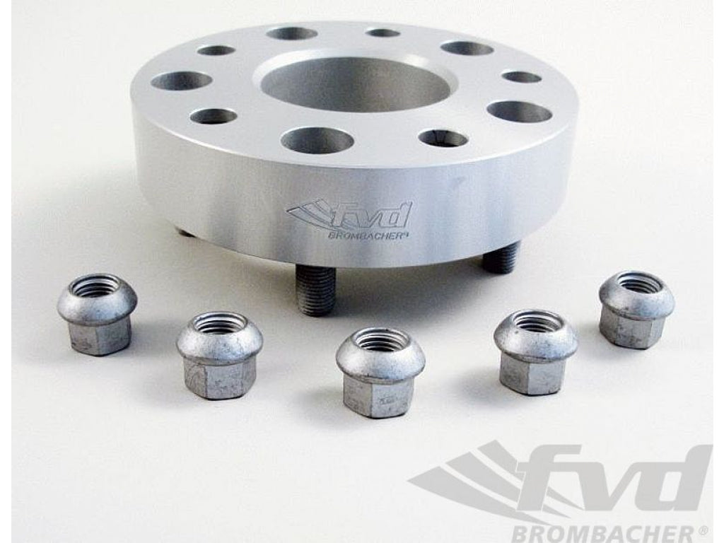 Spacer - 35 mm - Silver - Hub Centric - Sold Individually