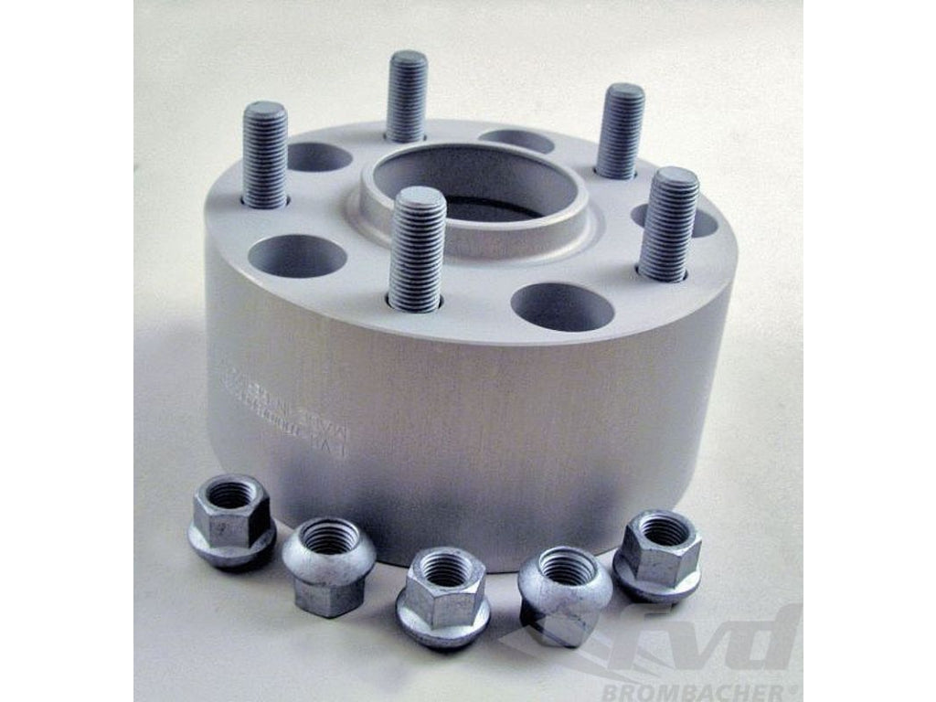 Spacer - 76 mm - Silver - Hub Centric - Sold Individually