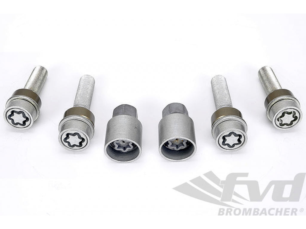 Wheel Lock Kit - 11 mm Front + 23 mm Rear Spacers - Silver