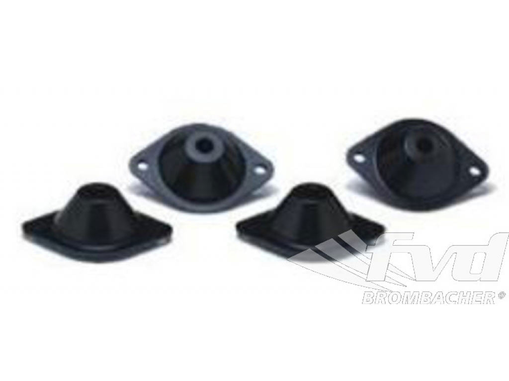 Solid Engine/Transmision mount kit (set of 4 pieces) 72-86 915er Gearbox