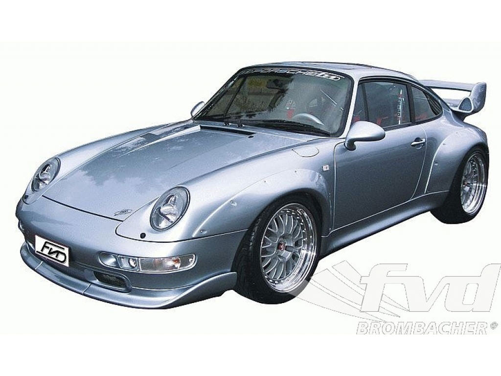 Side skirt set 993 GT2 14 kevlar carbon