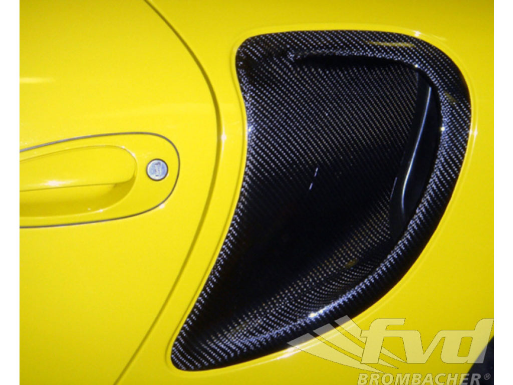 Air Intake Set (Polished Carbon) 996 Turbo/GT2 2001-2005 (2pcs)
