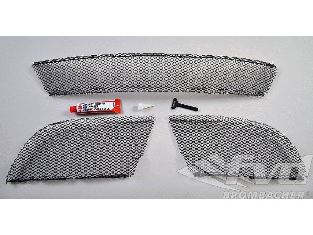 Grill Set for Front Bumper 997-2 09 Black
