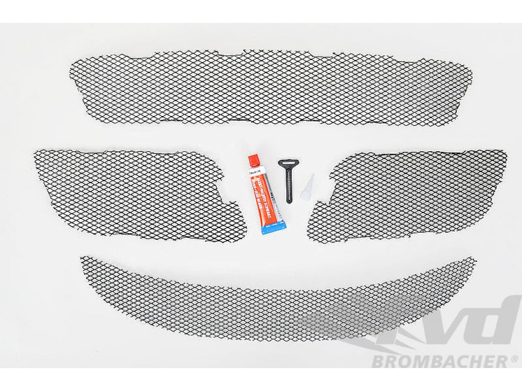 997GT3/GT3 RS 3,8 10-Grill Set for Front Bumper - black