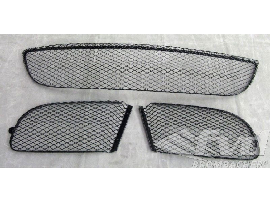 997GT3/GT3 RS Grill Set for Front Bumper (OEM), black