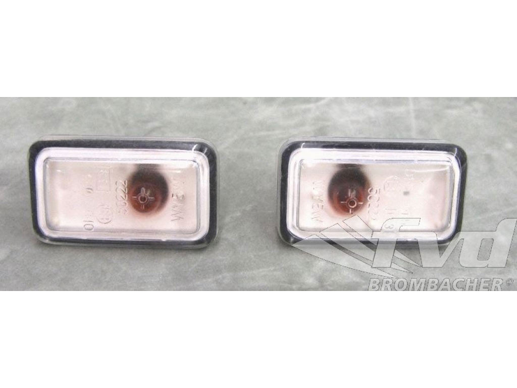 Side marker set clear (2 pcs)