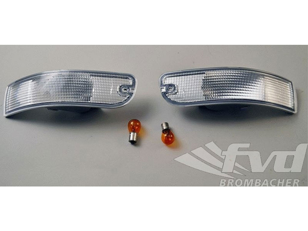 Turn signal set clear 993 (2 pcs) EUro