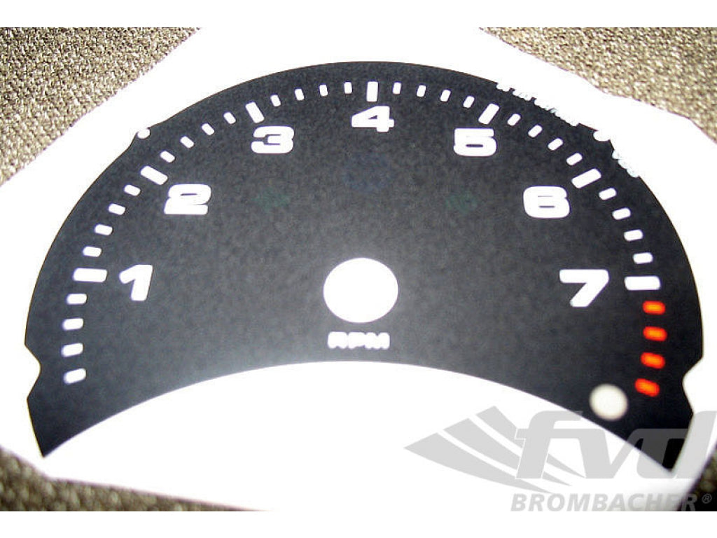 gauge face black 996 ,986 -01