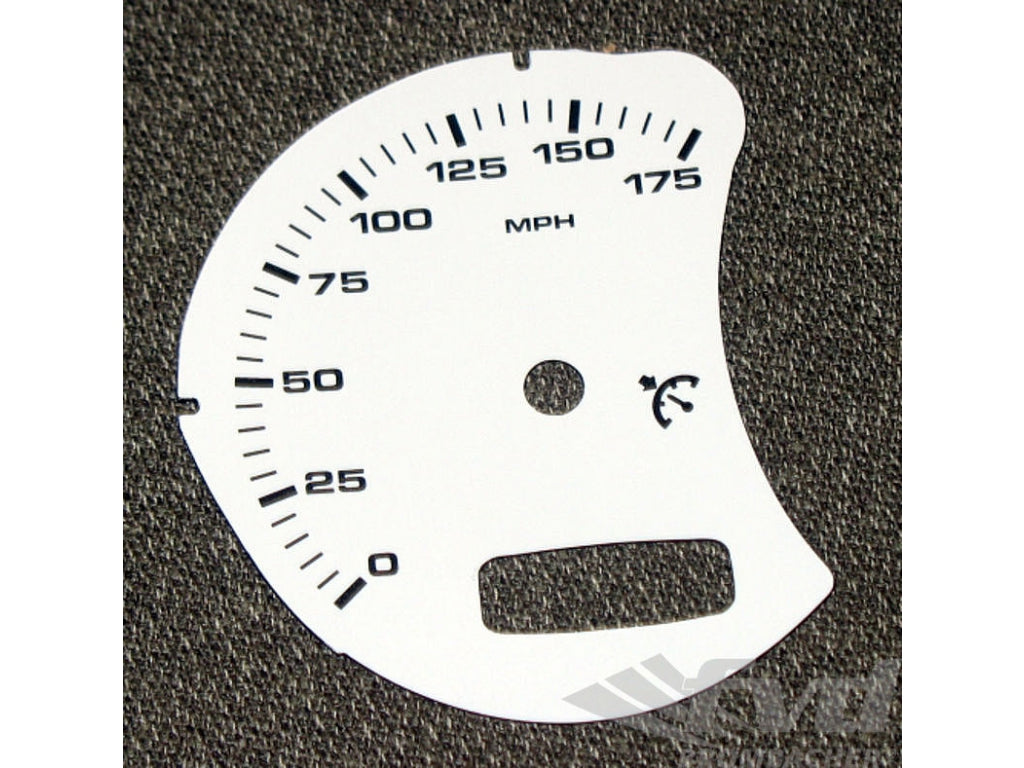 gauge face mph white 986 with BC