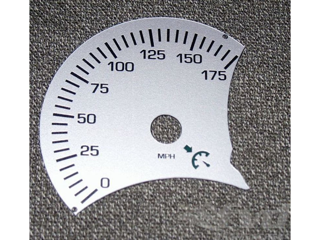 gauge face silver mph 986 without BC