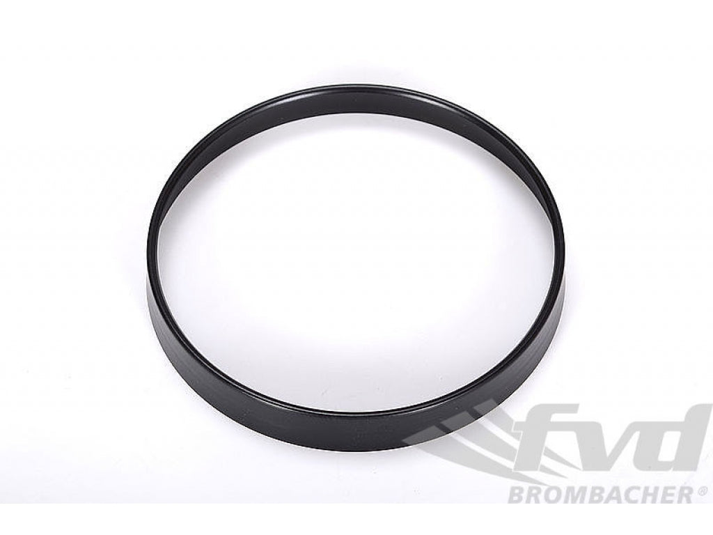Instrument Bezel 911 / 930 1965-89 - Clock / Oil - Fuel - 80 mm - Black