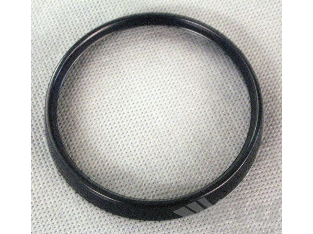 Instrument Bezel 964 / 993 - Clock / Fuel - 80 mm - Black