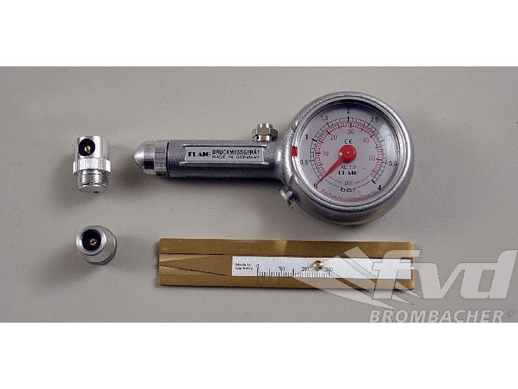 Flaig Tire Gauge, Professional Test Kit
