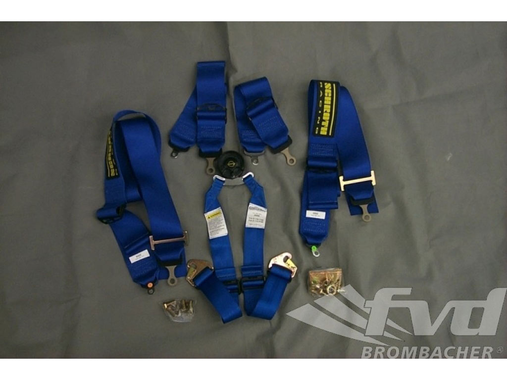 6 point belt profi blue 75/50