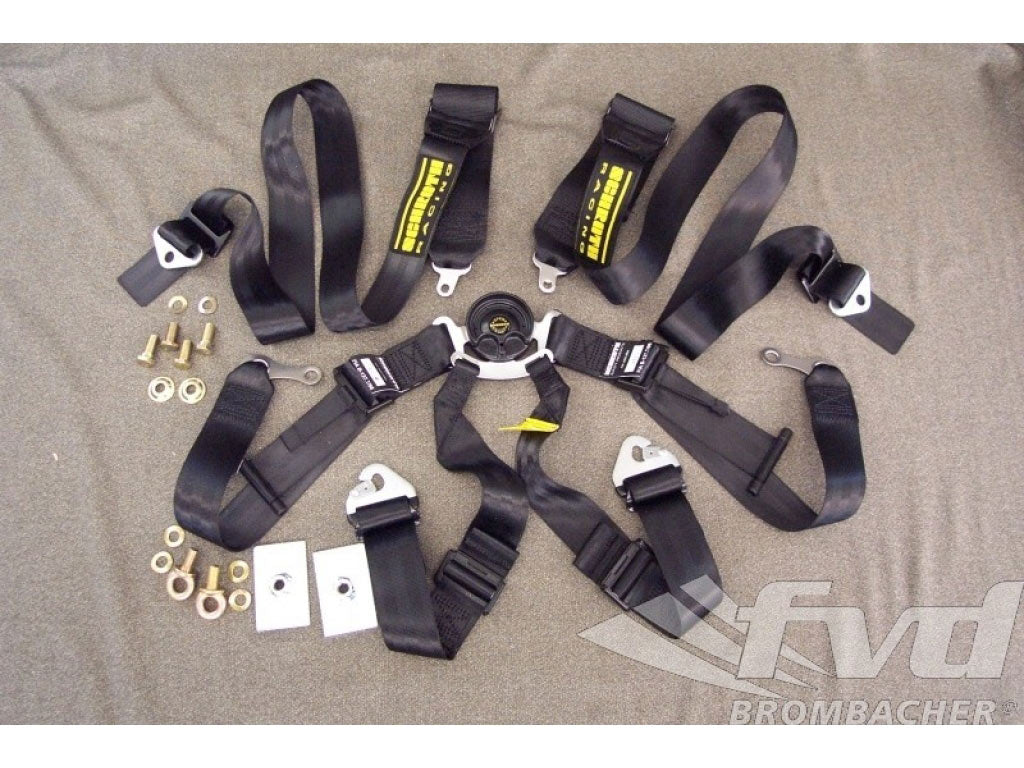 6 point belt profi black 75/50 only for HANSsystem