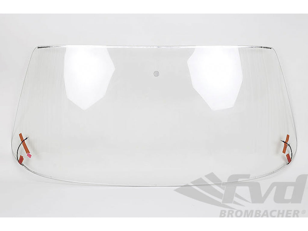 Windscreen 911 clear heatable with mirror holder)