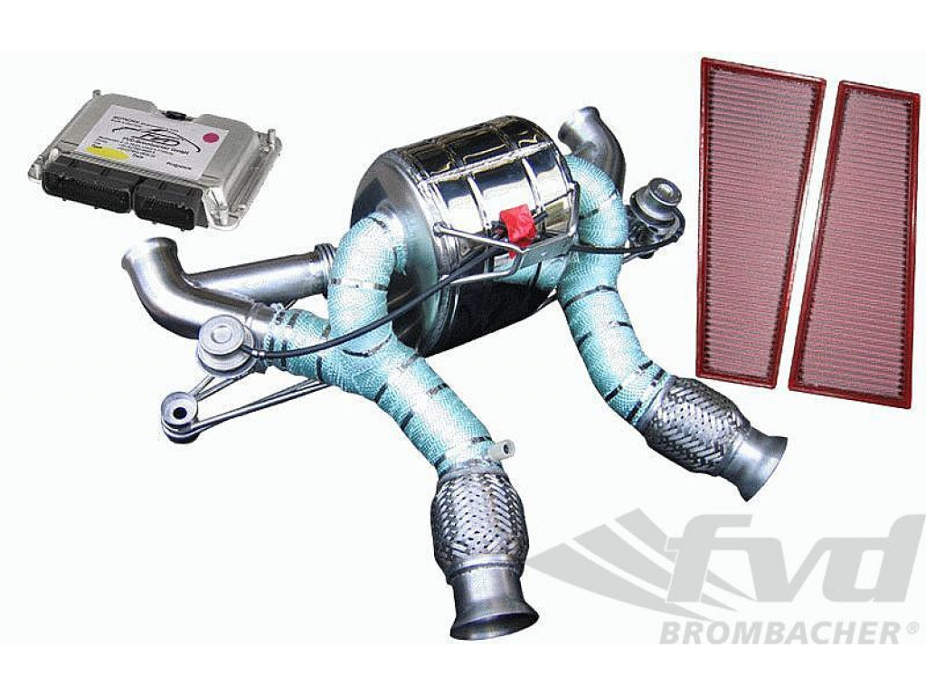 Carrera GT Level2 Power Kit (675 HP / 495 lbf ft) (Racemuffler)