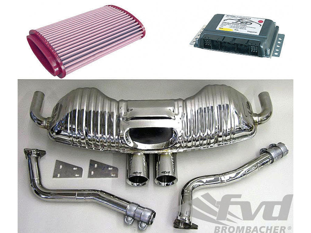 FVD Tuning Kit 987.2 Cayman S - 3.4 L - Level 2 - 350 HP / 294 TQ - Street