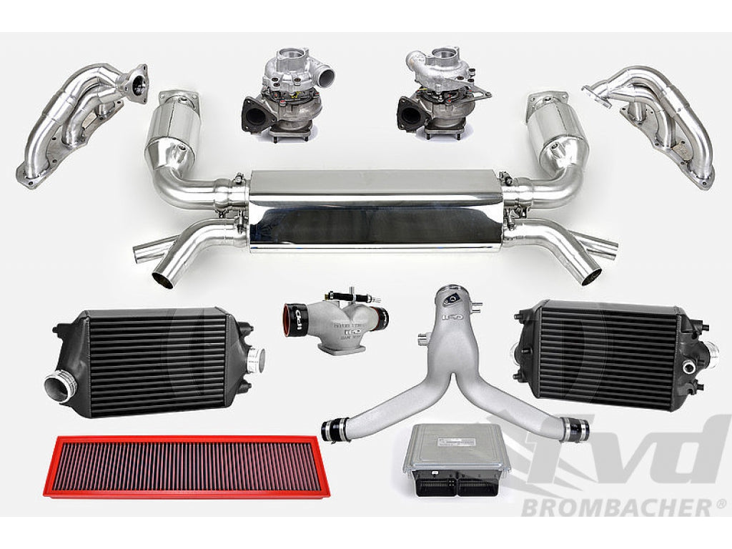 Tuning Kit - 991.2 Turbo / Turbo S - Level 3 - Sport - FVD Tips - 735 Hp / 734 TQ