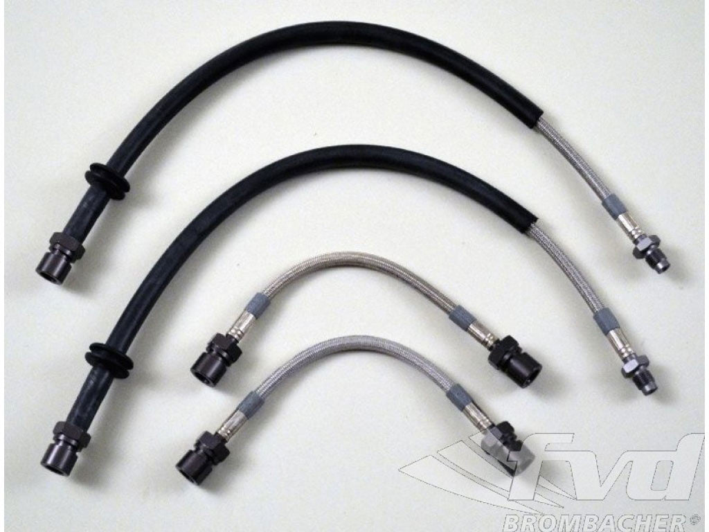 944 Turbo Braided Steel Brake Line set (no for M030)