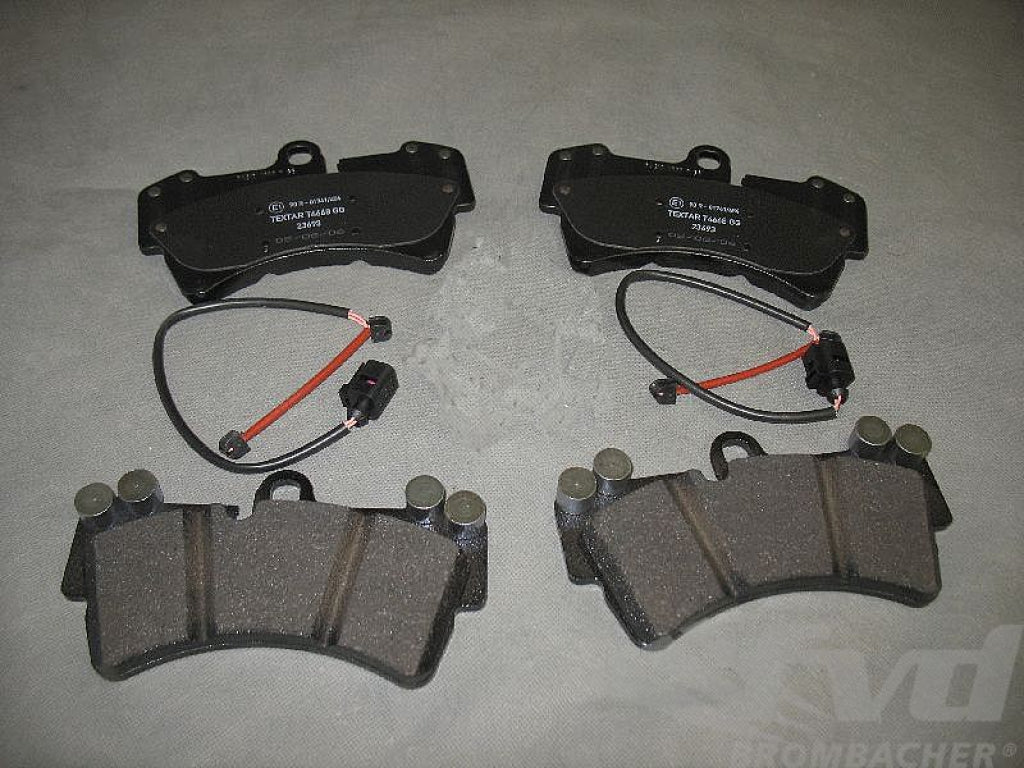 Brake service kit- FRONT (no discs) 955 (V8, Turbo)
