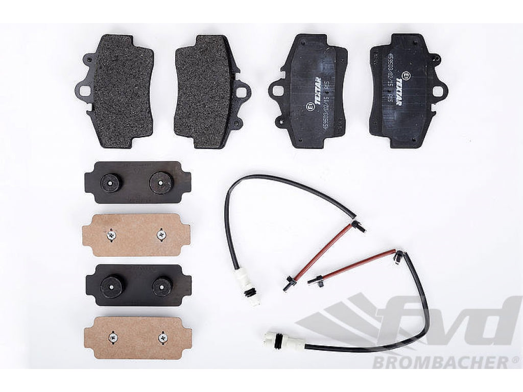 Brake service kit front ( no Discs!) Boxster 987 05-08/ Cayman 06-08