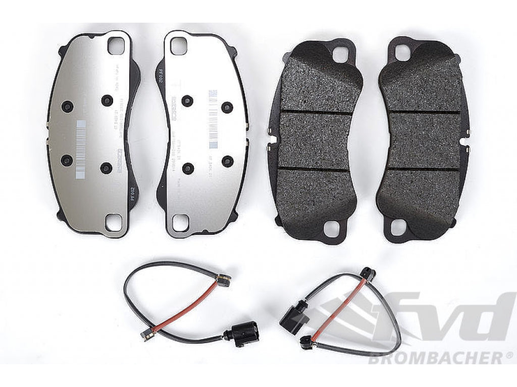 Brake Pad Service Kit 991.1 Turbo / S - Front - For PCCB (I450 Option)