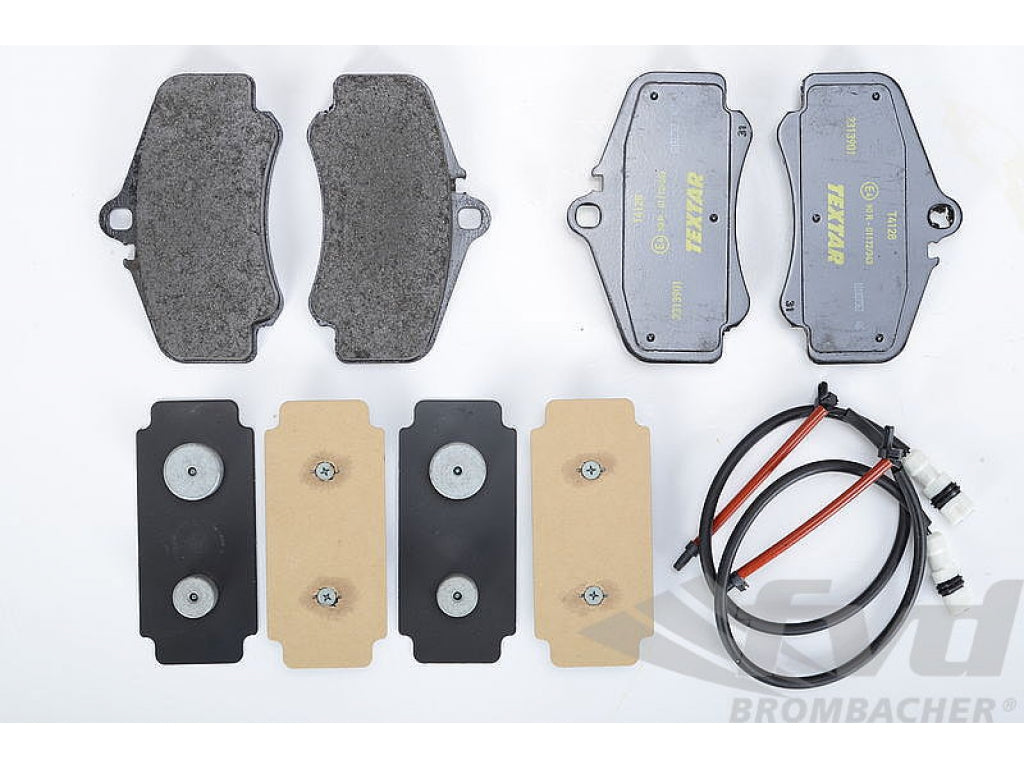 Brake service kit front (no Discs!) 996Turbo/996C4S