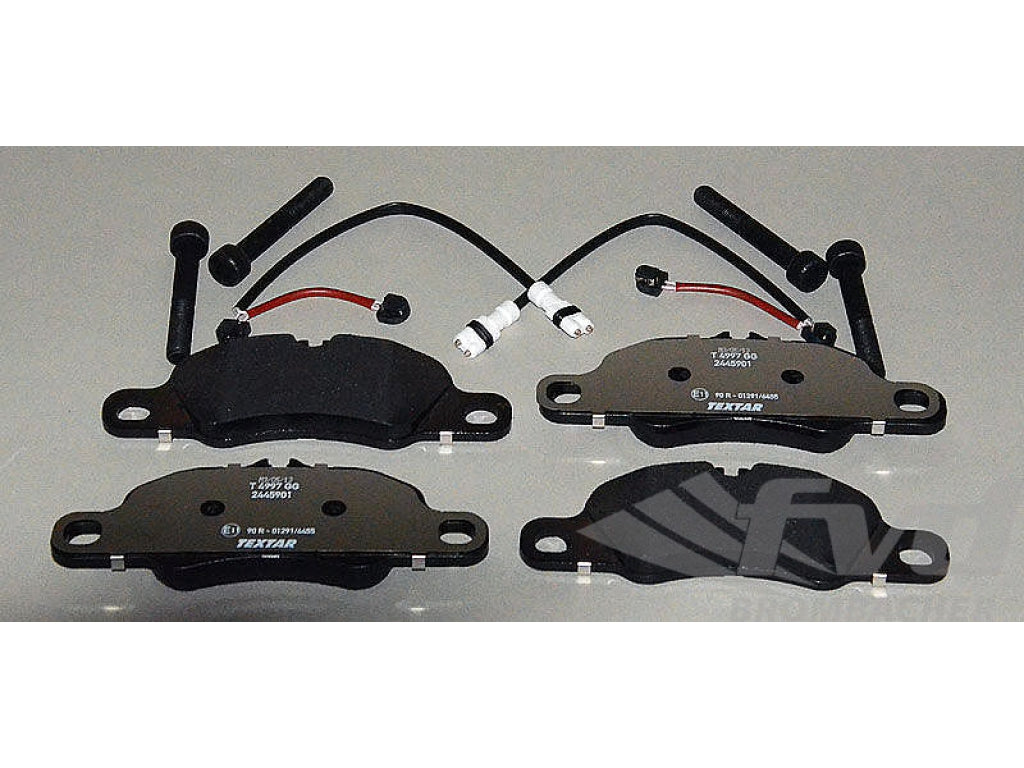 Brake service kit front (no Discs!) 997-2 C2 09-