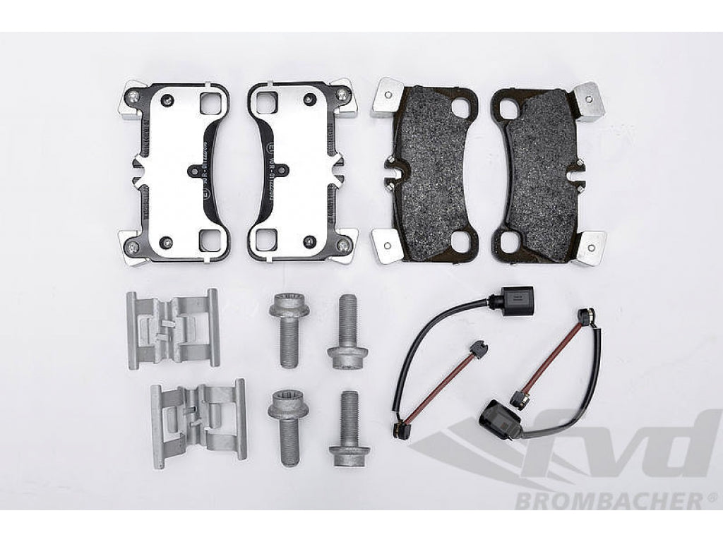 Brake service kit- rear Cayenne for 18 + caliper red