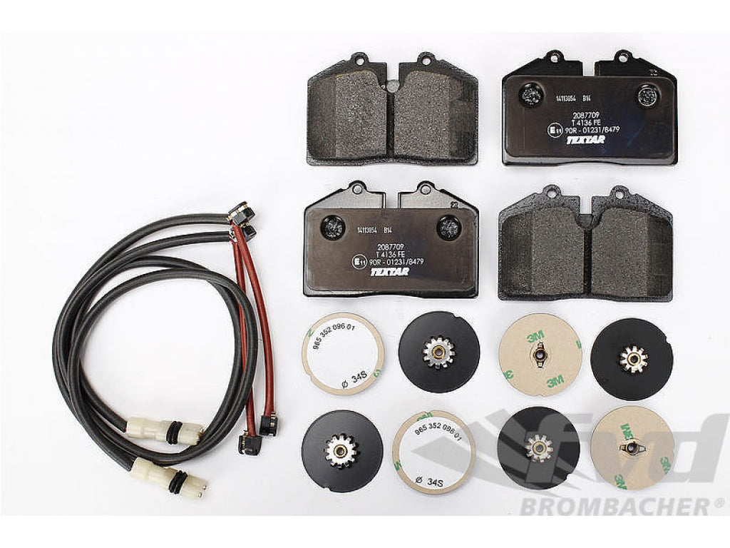 Brake Service Kit - REAR (Without Discs) - 993 C2 and C2S