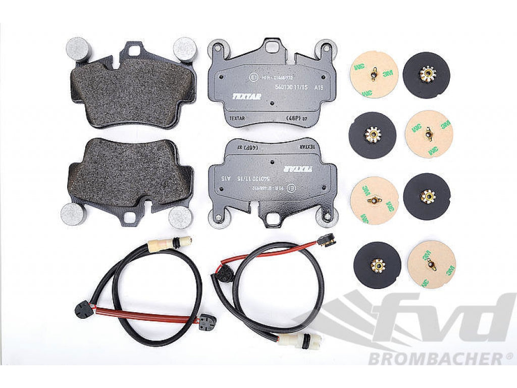 Brake service kit rear ( no Discs!) 997-2 C2S 09-