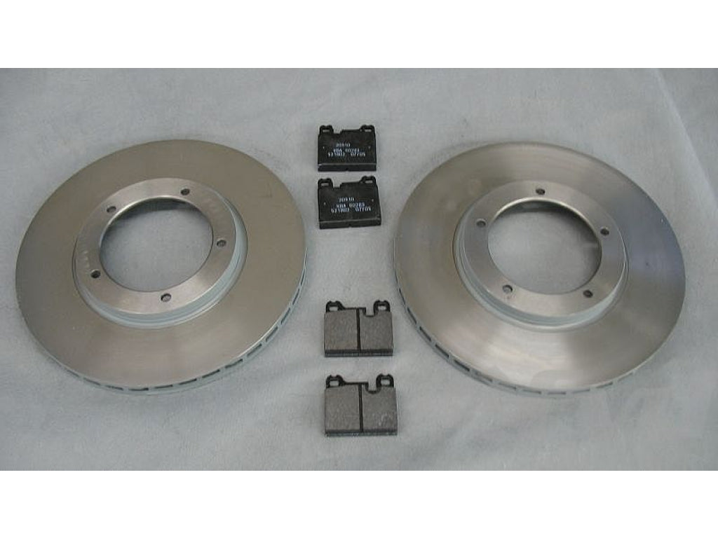 Brake service kit front 914/6 70-76 (with brake discs)