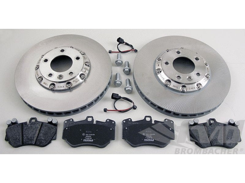 Brake service kit- FRONT (incl. discs) 955 (Turbo S)