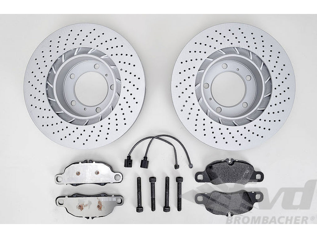 Brake service kit front 981S ( I009) steel brake ( -I450)