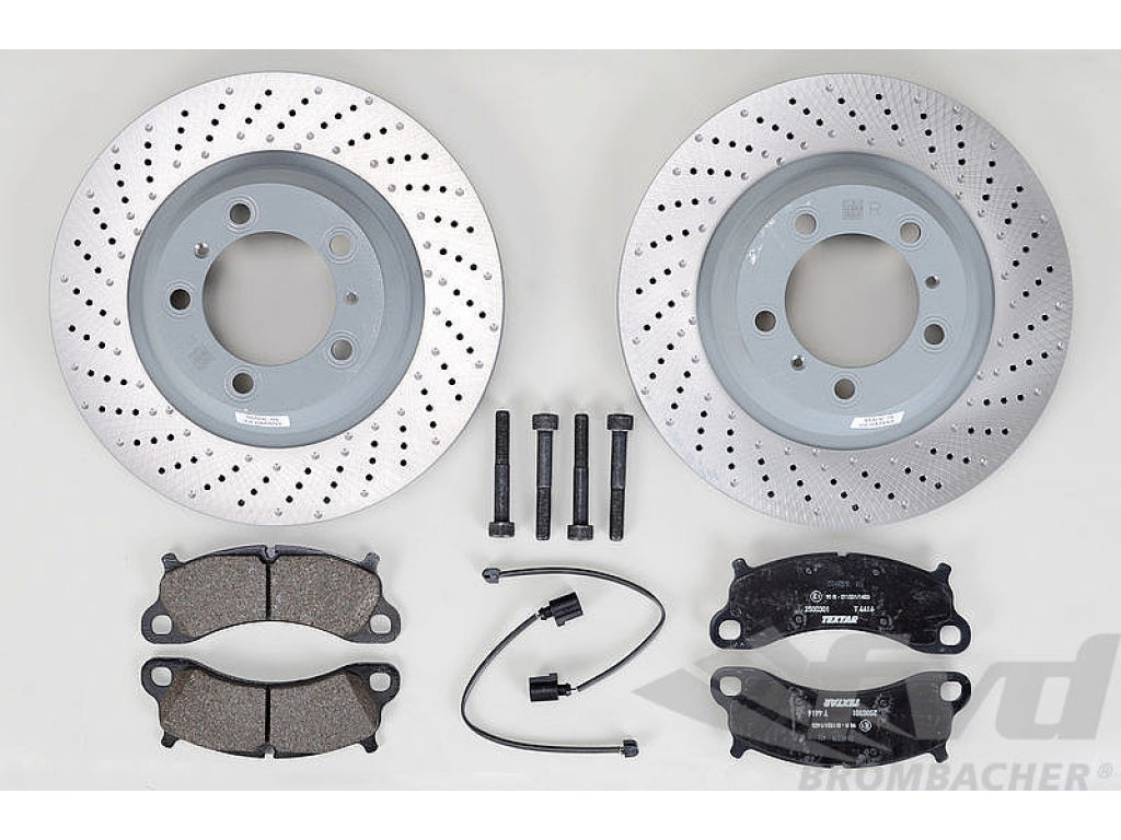 Brake service kit front 991S ( I009) steel brake ( -I450)