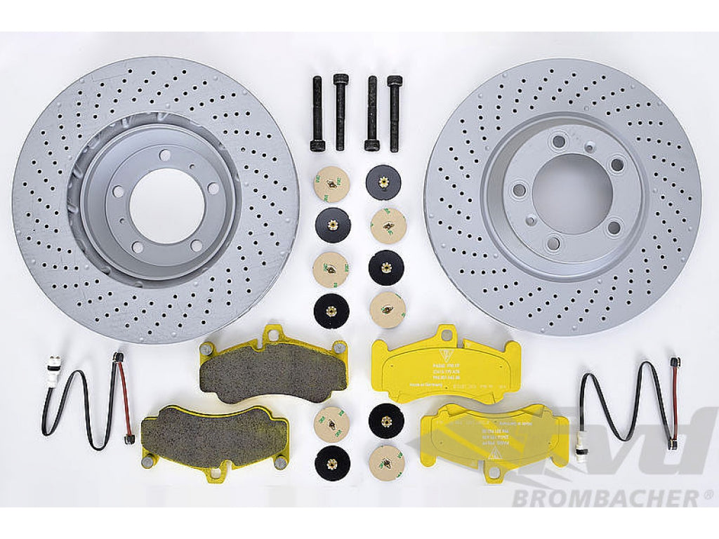 Brake service kit front 997GT3 07-09 steel brake