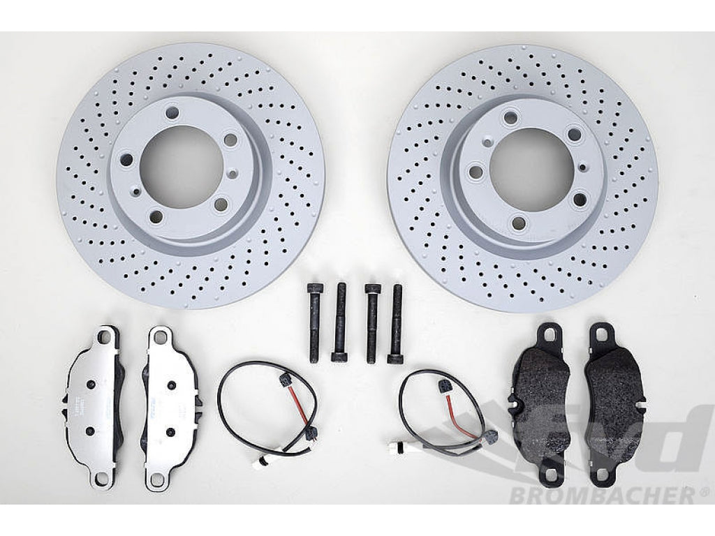 Brake service kit front 997-2 C4 09-