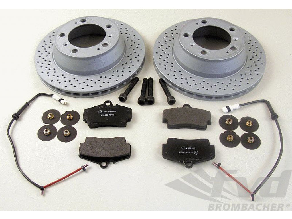 Brake service kit rear 997 C2 / C4 05-08