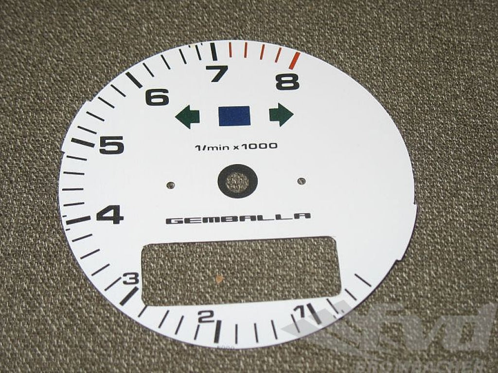 gauge face Gemballa white