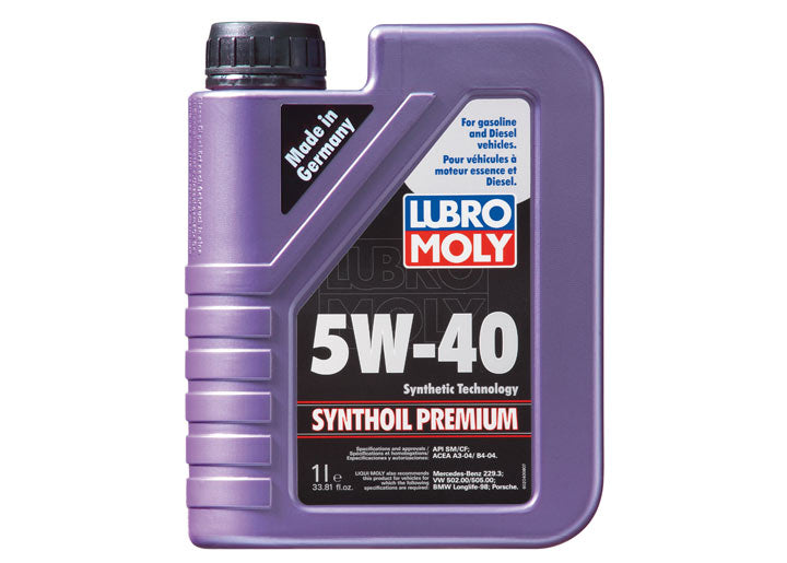 5W-40 Voll-Synthese Motor Oil (1 liter)