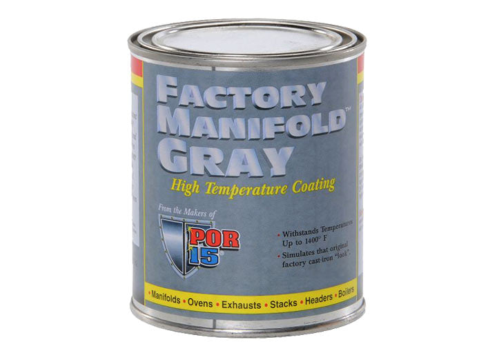 por-15 Factory Manifold Gray (high temp Coating), 8 oz