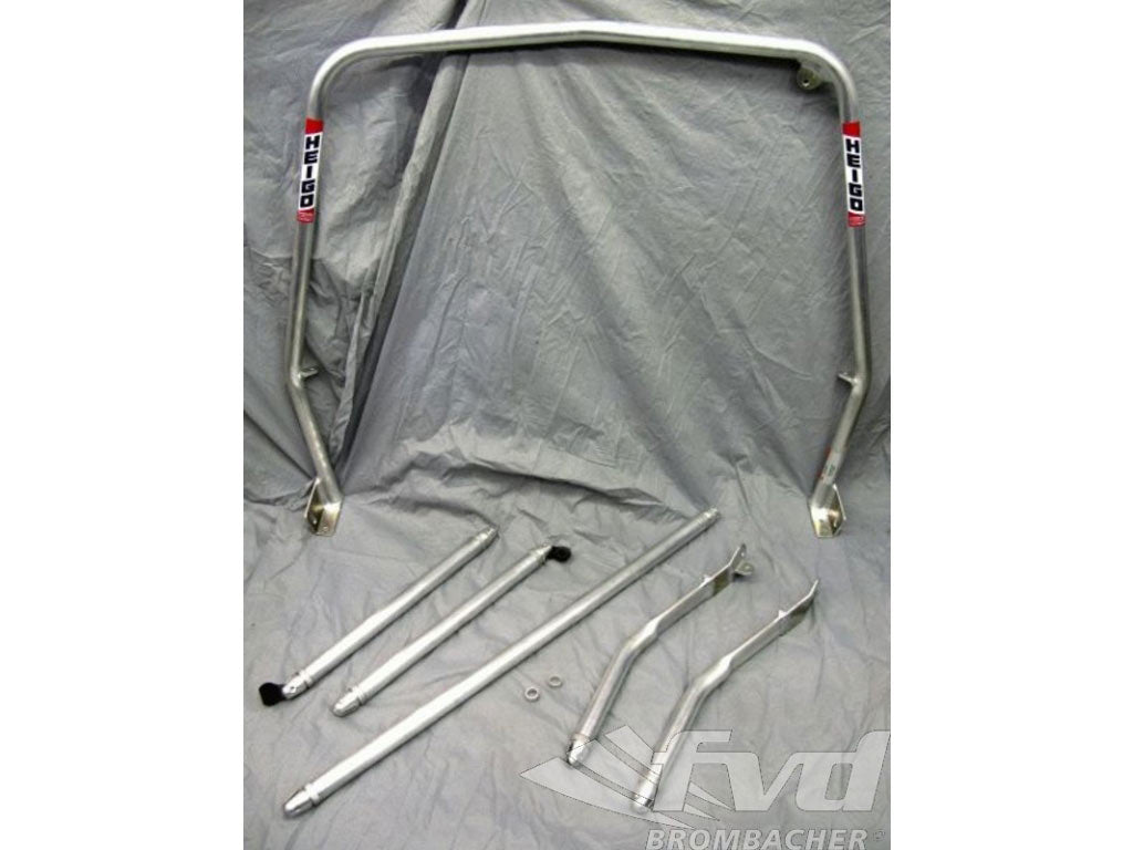 Roll bar alu 911Coupe , bolt-in-bar tunneling support & diagonal bar
