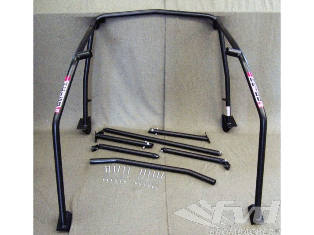 Roll cage steel 964 RS, with weld-in parts with tunneling and diagonal bar