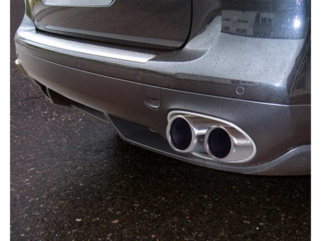 Hofele Quad Tip Sports Muffler for OEM Rear Bumper
