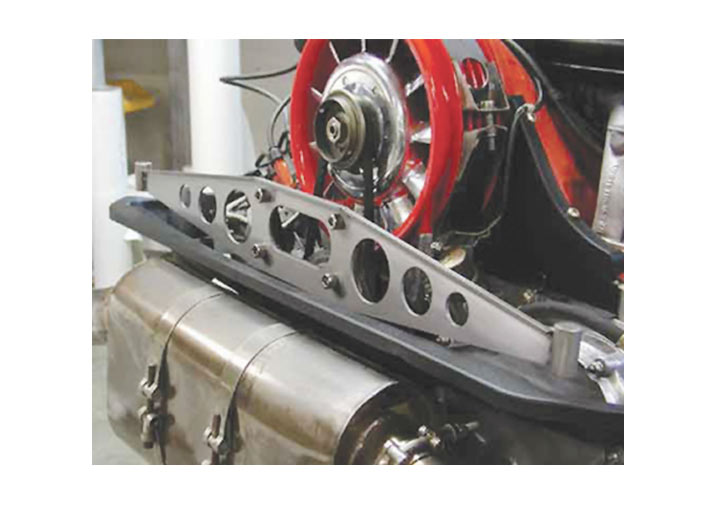 Rennline Steel Engine RSR STYLE Cross Bar brushed